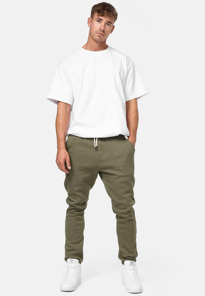 Indicode Herren Richmond Jogginghose mit Kordelzug und 3 Taschen - INDICODE