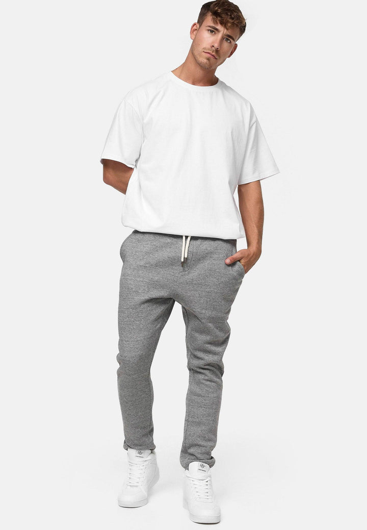Indicode Herren Richmond Jogginghose mit Kordelzug und 3 Taschen - INDICODE