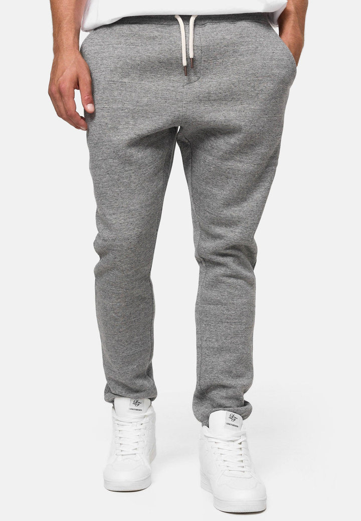 Indicode Herren Richmond Jogginghose mit Kordelzug und 3 Taschen - INDICODE