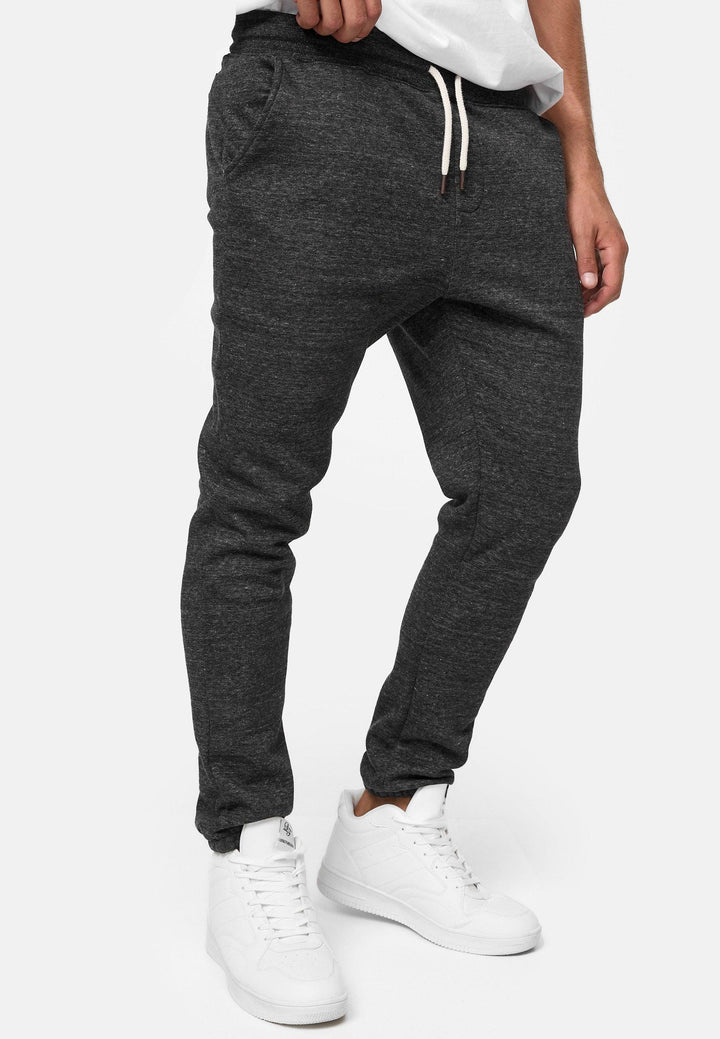 Indicode Herren Richmond Jogginghose mit Kordelzug und 3 Taschen - INDICODE