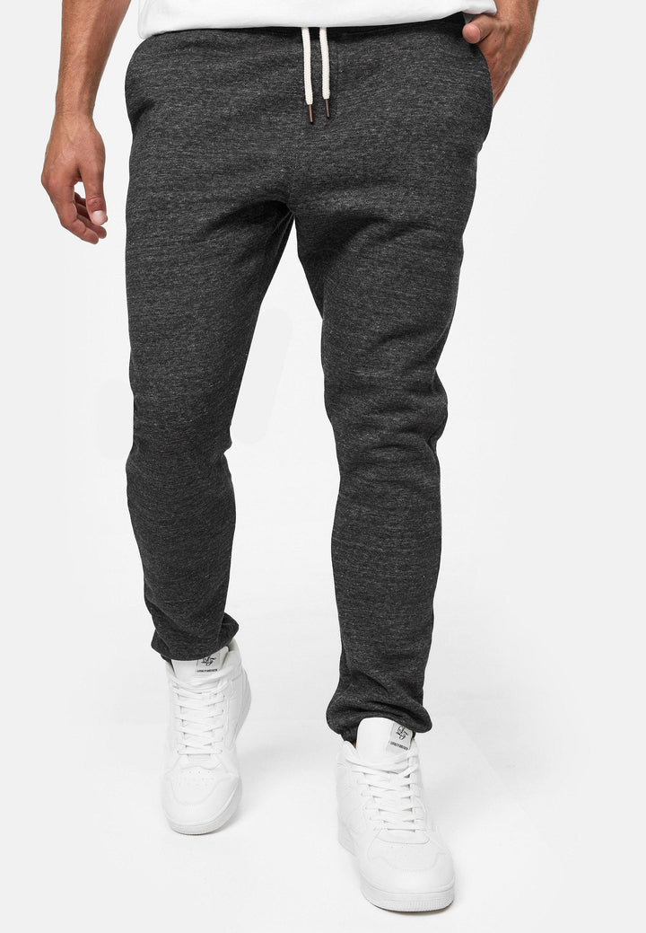 Indicode Herren Richmond Jogginghose mit Kordelzug und 3 Taschen - INDICODE