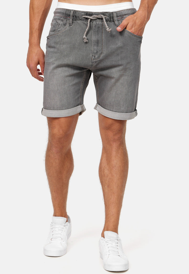 Indicode Herren Kadin Sweatshorts mit 5 Taschen aus 82% Baumwolle - INDICODE