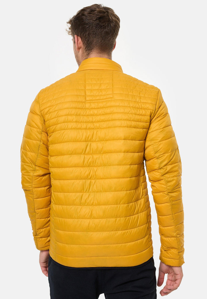 Indicode Herren Islington Steppjacke in Daunenjacken-Optik mit Stehkragen - INDICODE