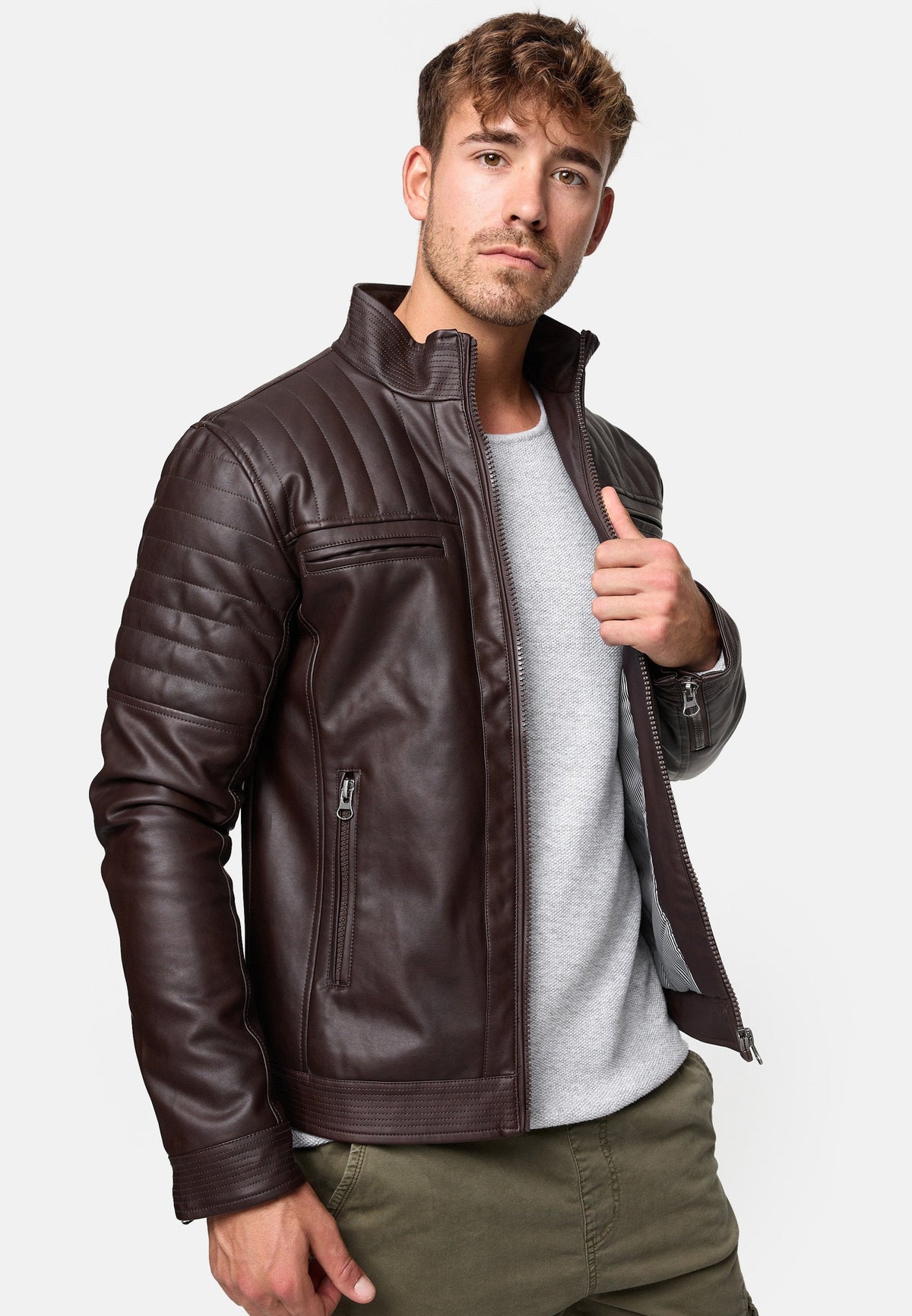 Kunstlederjacke Brook Produktbild