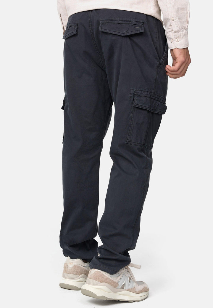 Indicode Herren Broadwick Cargohose aus Baumwolle mit 6 Taschen - INDICODE