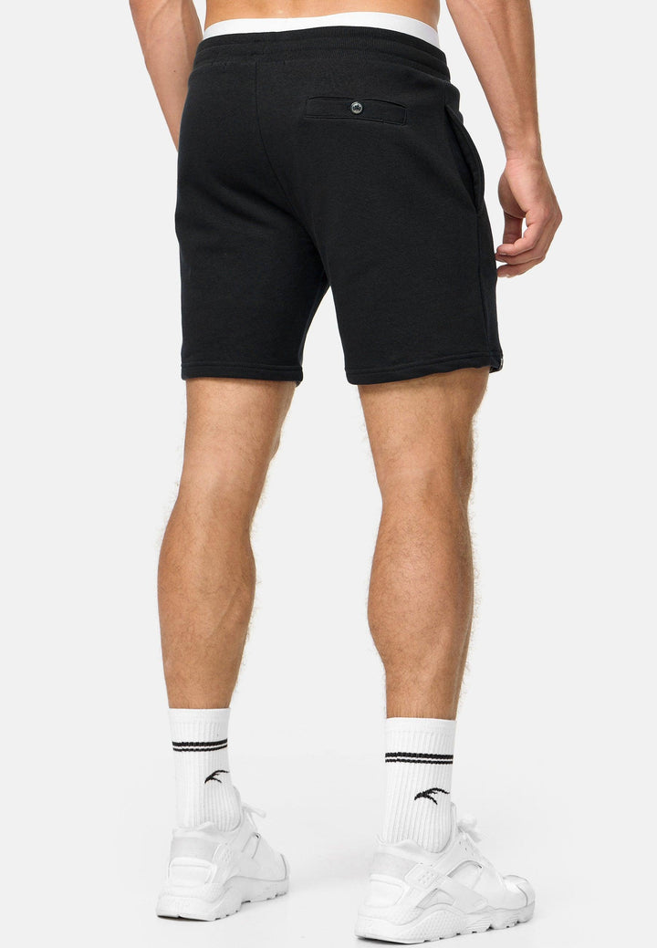 Indicode Herren Eddy 2er-Pack Sweatshorts mit Kordel - INDICODE