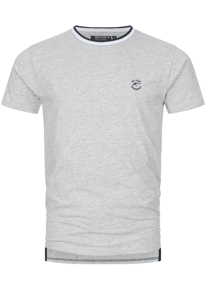 Indicode Herren Atlas T-Shirt mit Rundhals-Ausschnitt aus 100% Baumwolle - INDICODE