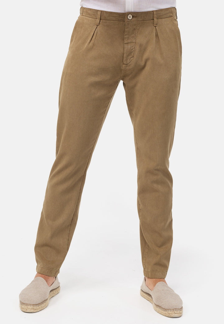 Indicode Herren Ville Chinohose aus 80% Lyocell - INDICODE
