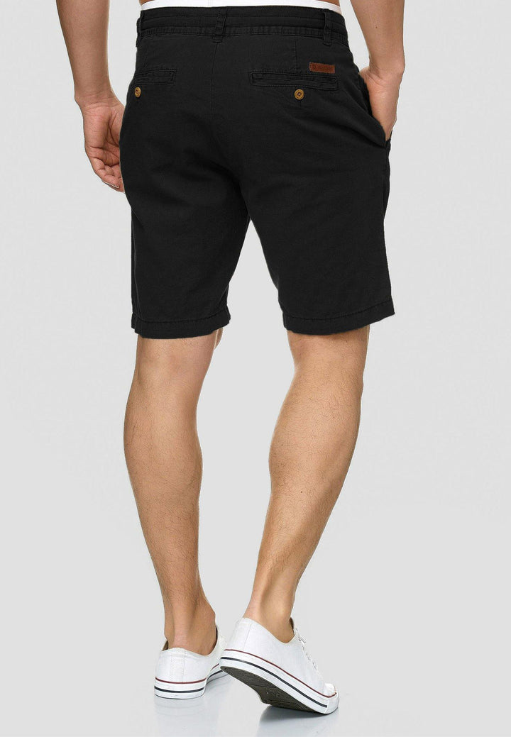 Indicode Herren Bowmanville Shorts aus 55% Leinen & 45% Baumwolle - INDICODE