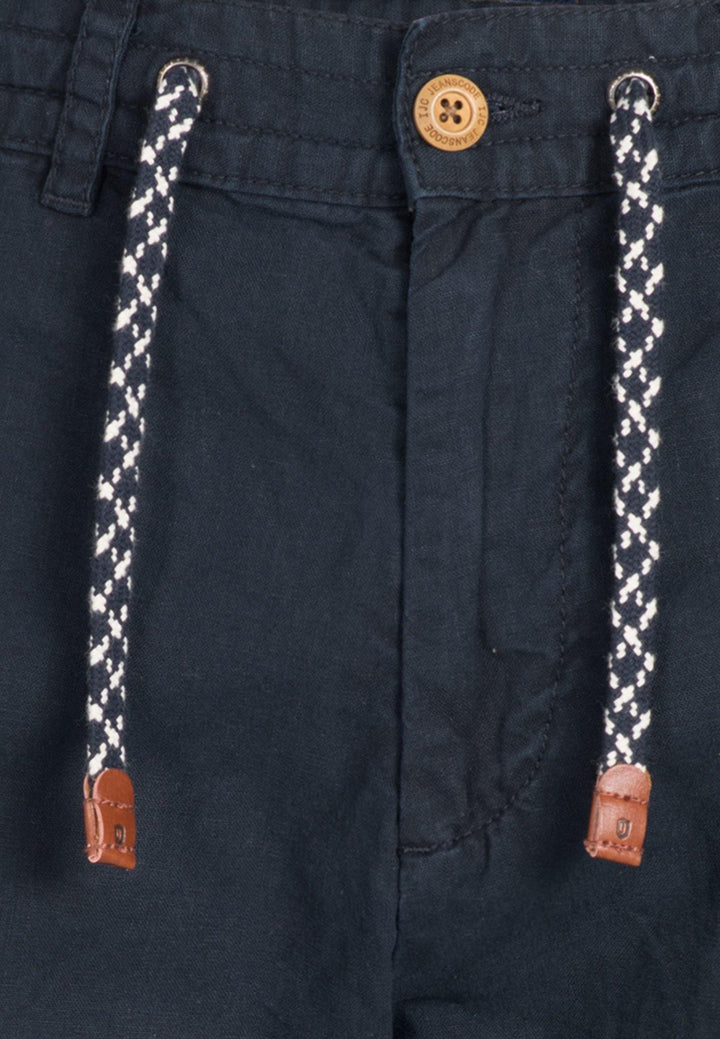 Indicode Herren Bowmanville Shorts aus 55% Leinen & 45% Baumwolle - INDICODE