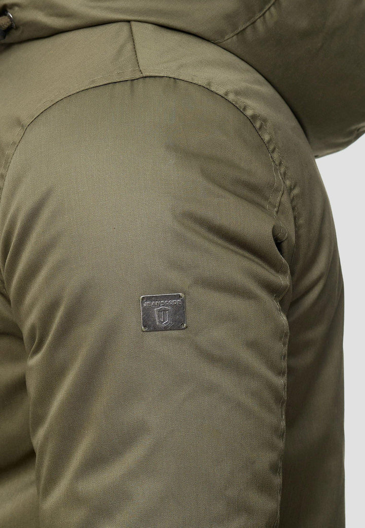 Indicode Herren Chance Parka mit Kapuze & 5 Taschen