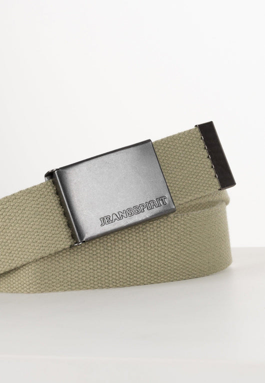 Indicode unisex Esbjerg belt 40mm wide with metal belt buckle