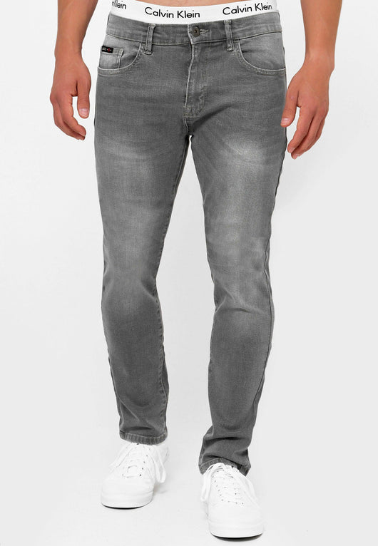 Indicode men's Finsburg jeans made from a cotton blend with stretch