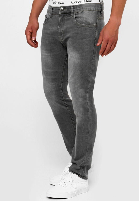 Indicode men's Finsburg jeans made from a cotton blend with stretch