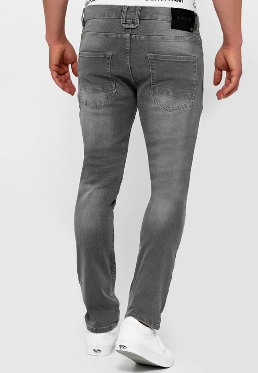 Indicode men's Finsburg jeans made from a cotton blend with stretch