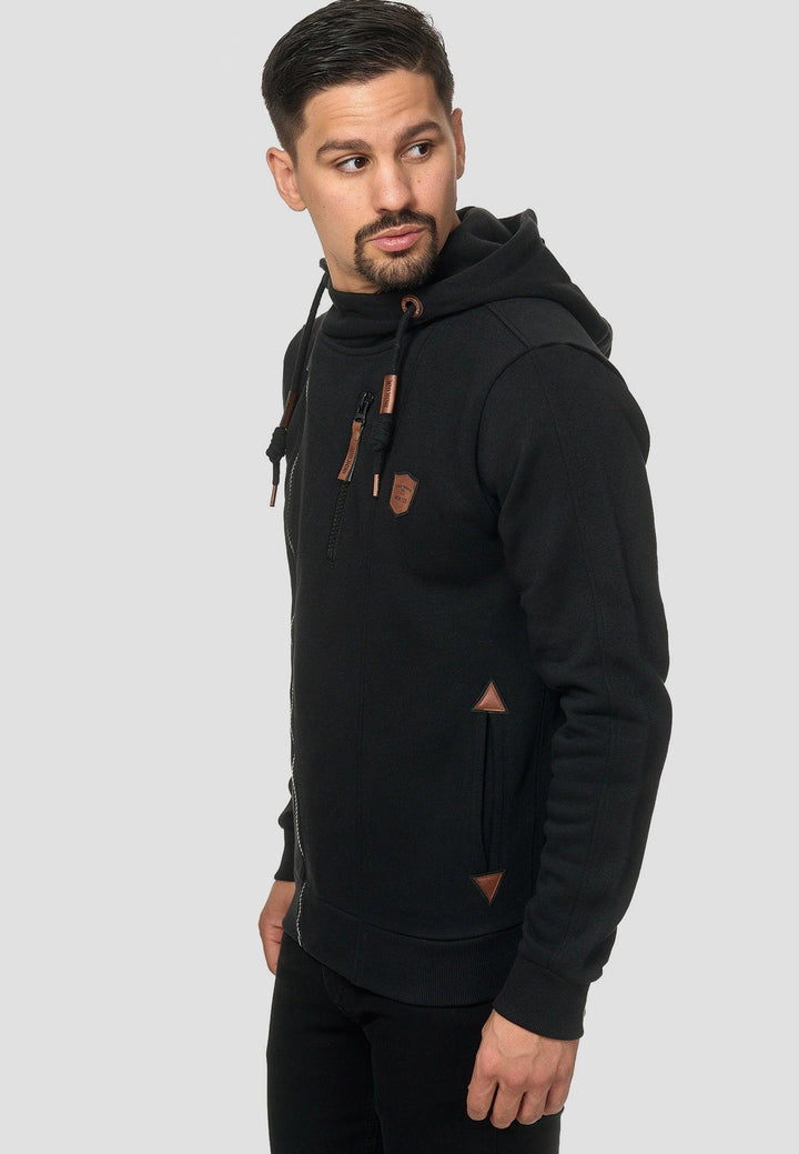 Indicode Herren Elm Kapuzensweatjacke - INDICODE
