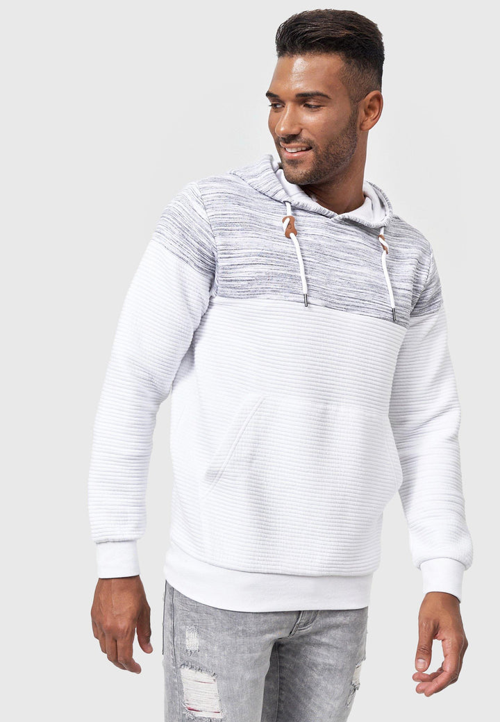 Indicode Herren Saunders Sweatshirt mit Kapuze - INDICODE